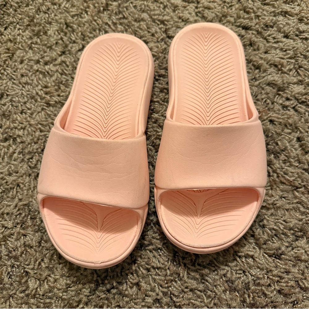 all in motion Pink Slide Sandals - Cushioned Open-Toe Slides